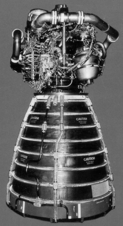 Figure 9.9. Space Shuttle Main Engine (Courtesy NASA).