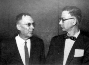 Hugh Dryden and Herbert Ribner February 1959