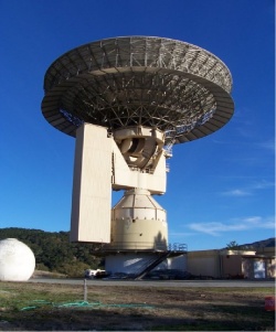 Figure 6.5. The Jamesburg 30-meter multi-ton Earth station as used in the 1970s