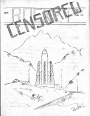 Fred Hurter's 1941 fanzine CENSORED