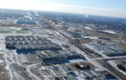 The Old De Havilland Factories in Downsview Ontario as seen in the 2000s