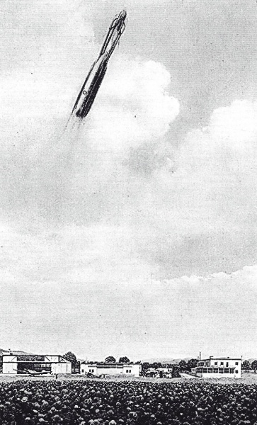 Image:Fig.23 Project Magdeburg concept of manned flight rocket.jpg