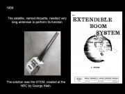 STEM (Storable Extendible Tubular Member) paper and image