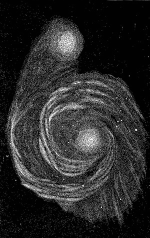 Graphic from A Journey Through Space, Good Words, September 1861, Strahan, Edinburgh