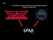 AVRO and De Havilland Logos to make SPAR