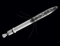 Figure 7.2. Explorer 1 launched in 1958 had a mass of only 14.1 kg. (Image courtesy of NASA)