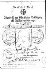 Certificate Parachutist